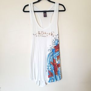 Ed Hardy Koi Fish Tank